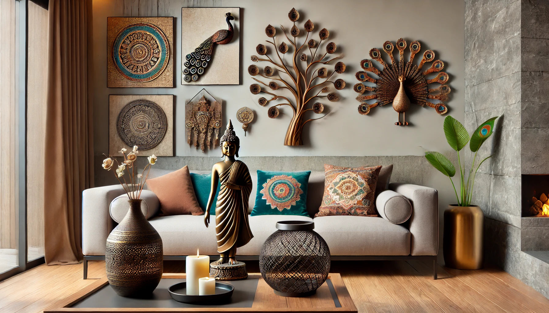 Transform Your Living Room with Decorative Items and Handicrafts ...
