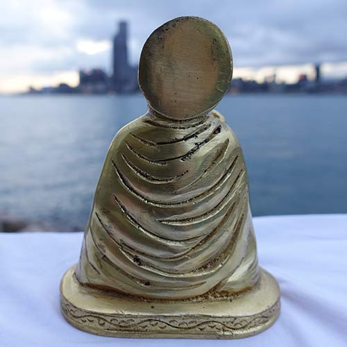 Indian handicraft Rare brass statue of Shri Guru Nanak Dev jee Indian Handicraft items online
