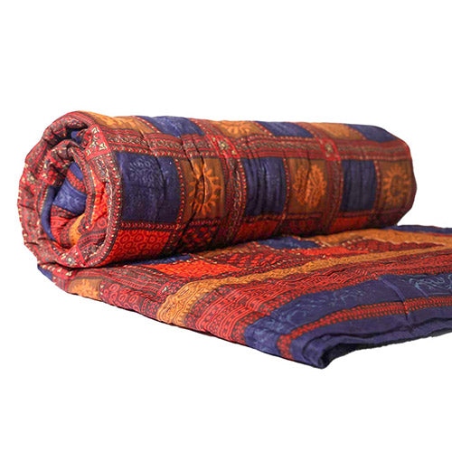 Handcrafted Designer Jaipuri Rajai (Quilt) Single Handcrafted Designer Jaipuri Rajai (Quilt) Single