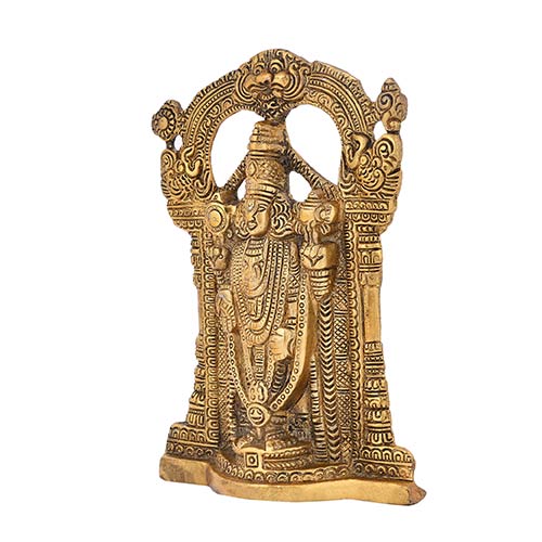 Indian Handicraft Metal Tirupati Balaji Idol Figure Indian handicrafts online shopping