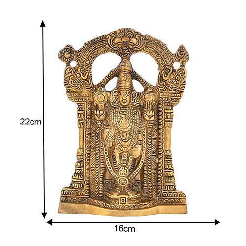 Indian Handicraft Metal Tirupati Balaji Idol Figure Indian handicrafts online shopping
