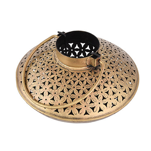 Cast Iron Antique Degchi Style for Dhoop Holder and Candle Light | Incense Burner | Dhoop Dani | Pooja Items | | Antique Lantern Decorative items for living room