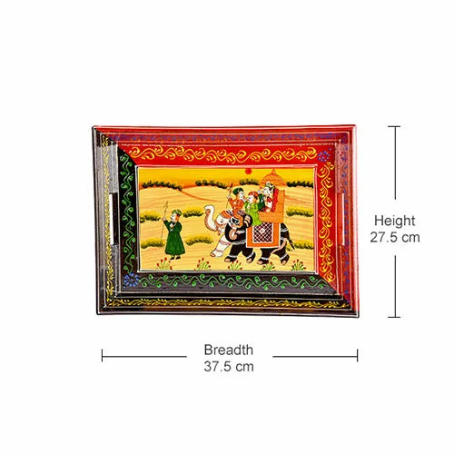 Royal Design Wooden Tray (Set of 3) Handicrafts in singapore