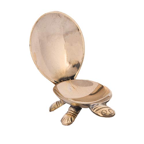 Indian Handicraft Brass Tortoise with mother of pearl Indian handicrafts online shopping