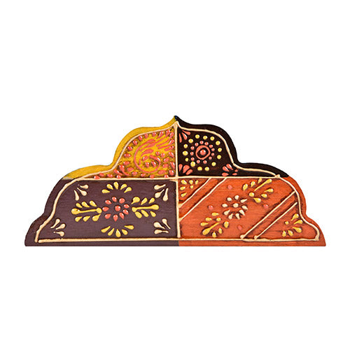 Hand-painted Wooden Napkin / Tissue Holder Indian handicrafts online shopping