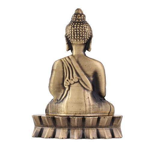 Indian Handicraft Meditating Lord Gautam Buddha Murti Sculpture Statue Puja Car Dashboard Idol Decorative Showpiece Buddha statue for home