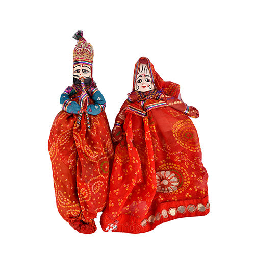 Rajasthani Handcrafted Wooden Puppets Indian handicrafts